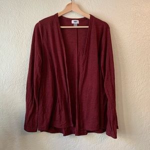 Old Navy, open cardigan, L